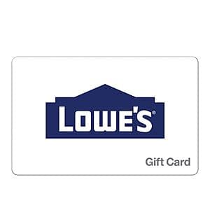 BJs Wholesale Club Members: 3-Pack $25 Lowe's Gift Cards $60 + Free Shipping