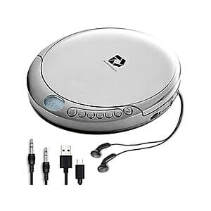 Deluxe Products Portable CD Player w/ 60 Second Anti Skip $8 + Free S&H w/ Prime