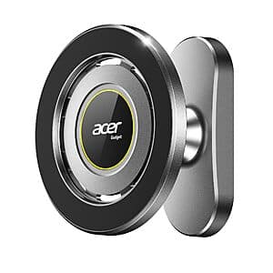 Acer Gadget Magnetic Golf Cart Phone Holder w/ 360° Rotation $13