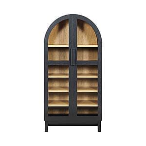 72.25" Better Homes & Gardens Juliet Arch Cabinet (Deep Green or Light Honey) $192 & More + Free Shipping