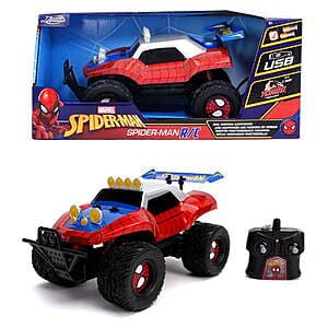 Jada Toys Marvel 1:14 Spider-Man Buggy RC Radio Control Car $15