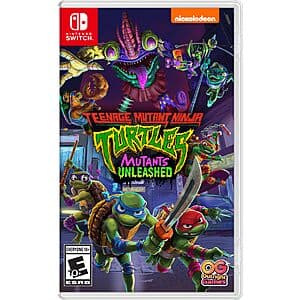 TMNT Mutants Unleashed (Nintendo Switch) $17.95