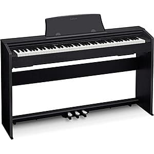 Casio PX-770 Privia 88-Key Digital Console Piano (Black) $549 + Free S&H