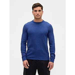 Gap Men's Waffle-Knit Crewneck T-Shirt (Various Colors) $4.50 + Free S&H