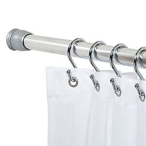 Better Homes & Gardens Easy Hang Extra Long Shower Curtain Rod (50" - 86") $4