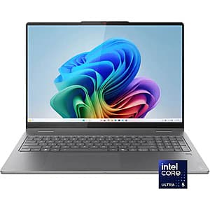 Lenovo Yoga 7 2-in-1 Laptop: 16" 1200p Touch, Ultra 5 226V, 16GB RAM, 512GB SSD $500 + Free Shipping