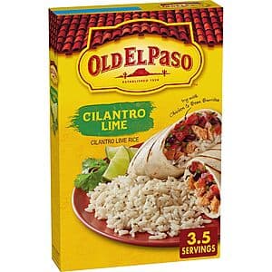 Select Accounts: 6.2-Oz Old El Paso Cilantro Lime Seasoned Rice $1.50 w/ Subscribe & Save