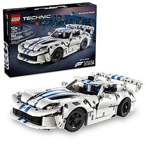 805-Pc LEGO Technic Dodge Viper GTS-R Sports Car Building Set $38 + Free S&H