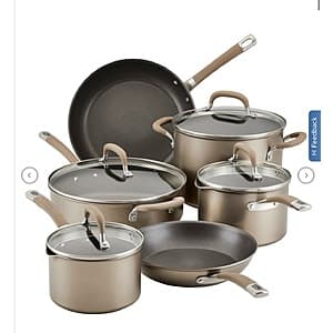 Costco Members: 10-Pc Circulon Premier Professional Non-Stick Cookware Set $150 + Free S&H