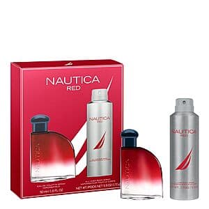 1.6 Fl Oz Nautica Color Red EDT + 5.9 Oz Deodorizing Body Spray $13.05 w/ Subscribe & Save