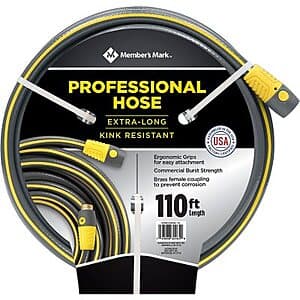 Sam's Club Plus Members: 110' Member's Mark Professional Garden Hose $24.98 + Free Shipping