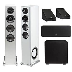 Definitive Speakers: D17 Floors + DM10 Center + DM95 Surrounds + DN10 Subwoofer $1349 + Free Shipping