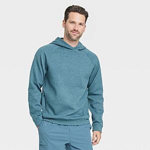 All In Motion Men's Mesh Spacer Fleece Hoodie Sweatshirt (various colors) $9 + Free Shipping