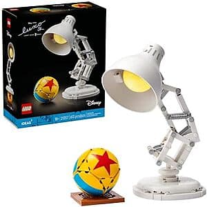 613-pc LEGO Ideas Disney Pixar Luxo Jr. Building Kit (21357) $55.95 + Free S&H