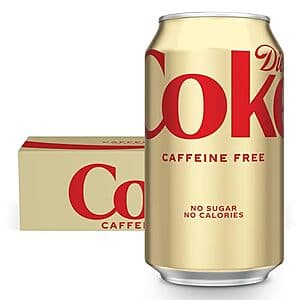 12-Pk 12-Oz Diet Coke Caffeine Free Soda $4.70