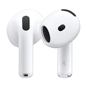 Apple AirPods 4 Wireless Earbuds w/ USB-C Charging Case (w/o ANC) $89 & More + Free Shipping