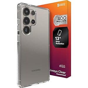 ZAGG Crystal Palace Samsung Galaxy S25 Ultra Case (Clear) $14.40