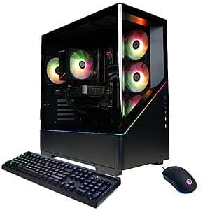 CyberPowerPC Gamer Master Desktop: Ryzen 5 8400F, RTX 5060, 16GB DDR5, 1TB SSD $800 + Free S&H