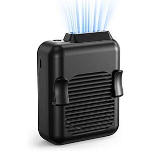 Slenpet 6000mAh Rechargeable 3-Speed Belt Clip Waist Fan $10