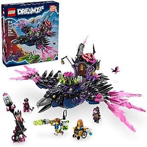 1203-Piece LEGO DREAMZzz The Never Witch’s Midnight Raven Building Toy $70 + Free Shipping