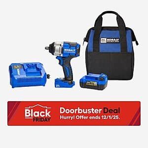 Kobalt Next-Gen 24V Max Brushless 1/2" Drive Impact Wrench w/ Battery & Charger $99 + Free Shipping