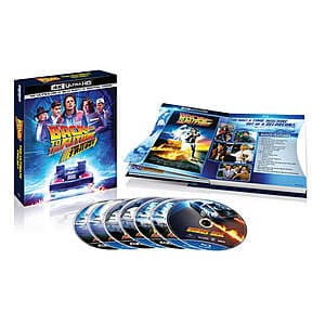 Back to the Future Trilogy (4K UHD + Blu-ray + Digital Code Anniversary Edition) $30 + Free Shipping