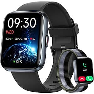 Woneligo Bluetooth 5.3 Smart Watch w/ 1.85" Touchscreen $20