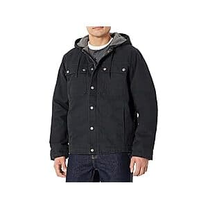 Amazon Basics Mens Insulated Relaxed Fit Hooded Workwear Jacket (3 Colors) from $20 + Free Shipping w/ Prime