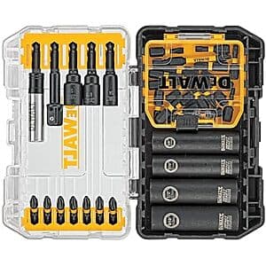 Select Accounts: 35-pc DeWALT Impact Ready FlexTorq Screwdriver Bit Set $21