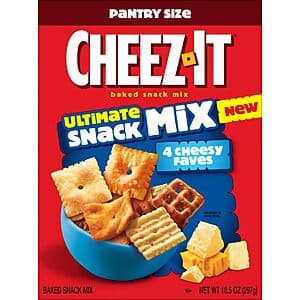 Select Accounts: 10.5-Oz Cheez-It Ultimate Snack Mix (Pantry Size) 2 for $5.20 w/ S&S