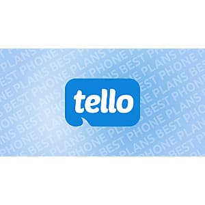 New Tello Mobile Customers: Unlimited Talk, Text + 50GB of High-Speed Data $10/Month for 6-Months