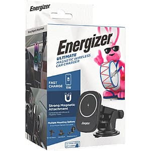 Energizer Ultimate 3-In-1 15W MagSafe Magnetic Universal Car Mount/Charger $13 + Free S&H
