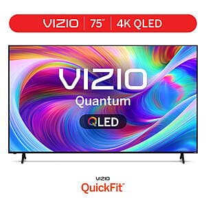 75" Vizio Quantum 4K QLED HDR TV (VQD75M-08) $398 + Free S&H