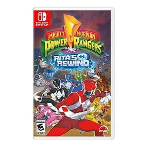 Mighty Morphin Power Rangers: Rita’s Rewind (Nintendo Switch) $20