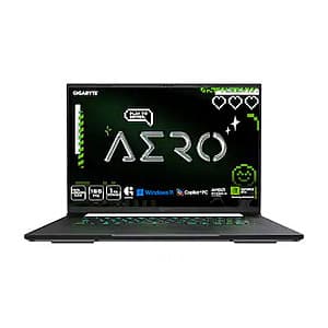 Open Box Excellent: Gigabyte Aero X16 Laptop: Ryzen AI 7 350, 16" 1600p 165Hz, RTX 5070 $1148 + Free Shipping