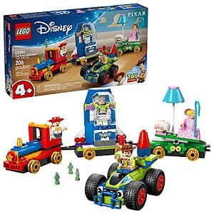 206-Pc LEGO Disney & Pixar’s Toy Story Celebration Train & RC Car Toddler Toy $32