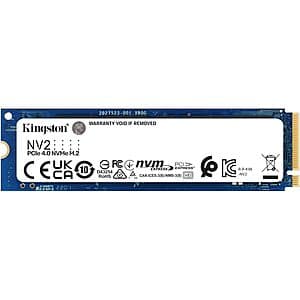 1TB Kingston NV2 M.2 2280 PCIe 4.0 x4 NVMe SSD $35.15 + Free Shipping