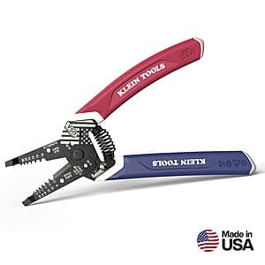 Klein Tools Klein-Kurve Wire Stripper & Cutter (8-18 AWG Solid / 10-20 AWG Stranded) $15 + Free Store Pickup