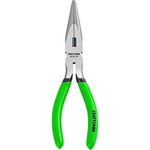 CRAFTSMAN 6" Hi-Vis Long Nose Pliers $6.50