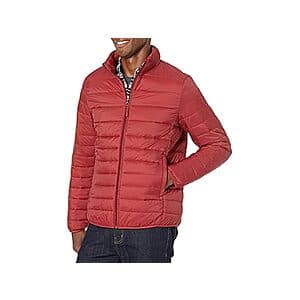 Amazon Essentials Mens Packable Lightweight Water Resistant Puffer Jacket (select sizes) $15 + Free Shipping w/ Prime