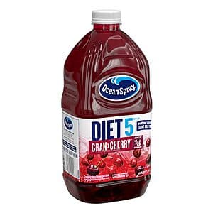 64oz Ocean Spray Diet Cran-Cherry Cranberry Juice Drink $2.35 w/ Subscribe & Save