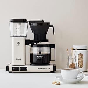 Prime Members: Technivorm Moccamaster KBGV 10-Cup Coffee Maker (Off-White) $180 & More + Free S/H