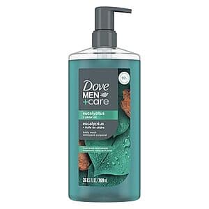 26-Oz Dove Men + Care Body Wash (various) from $5.90 w/ S&S