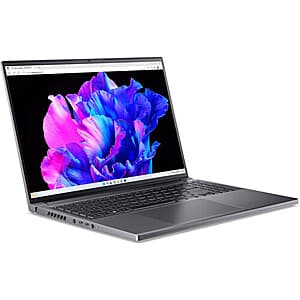 Acer Swift X Laptop: 16" 3.2K 120Hz OLED, Ryzen 9 7940HS, RTX 4050, 16GB LPDDR5 $800 + Free Shipping