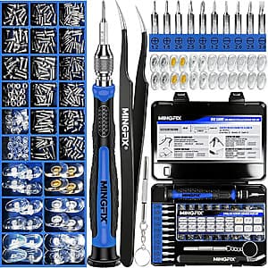 Mingfix Magnetic Eyeglasses Repair Kit w/ 8 Precision Screwdrivers $5