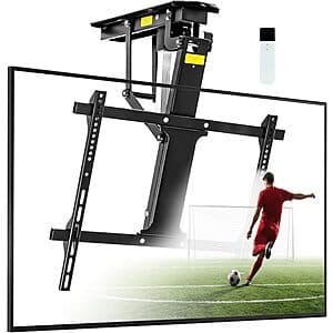 TOPSKY Electric Adjustable Ceiling 32" - 70" TV Mount w/ Remote (up to 88lbs) $97.90 + Free S&H