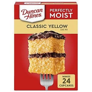 15.25-Oz Duncan Hines Classic Yellow Cake Mix $0.90 w/ Subscribe & Save