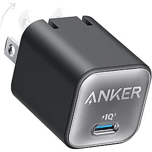 30W Anker 511 Charger (Nano 3) PIQ 3.0 USB-C GaN Fast Charger (3 Colors) $12 + Free S&H