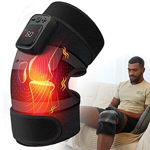 CooCoCo Cordless Knee Massager w/ 6 Vibration Modes & 5 Heating Levels $30 + Free Shipping