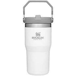 20-Oz STANLEY IceFlow Flip Straw Tumbler w/ Twist On Lid & Handle (Polar) $15
